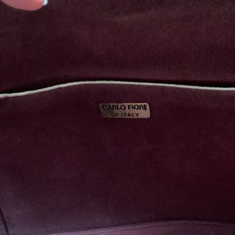 Carlo Fiori envelope purse with chain strap - Picture 5 of 6